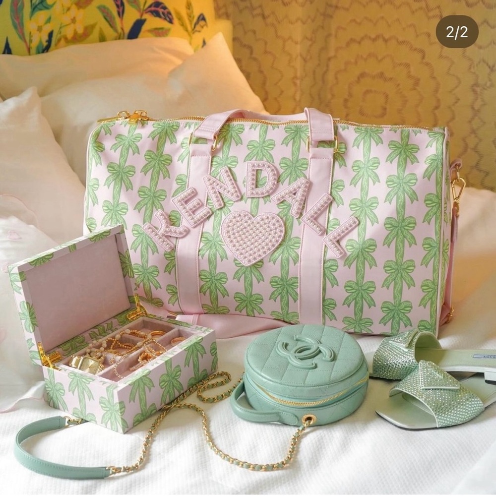 SCL Palm Beachy Jewelry Box